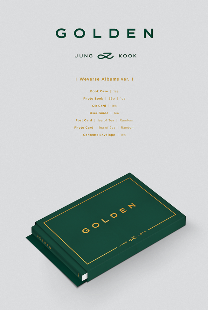 Альбом Jungkook (BTS) - GOLDEN (Weverse Albums ver.)